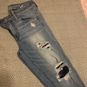 American Eagle High Rise Crop Jeggings